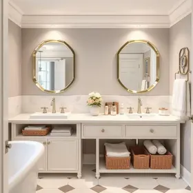 banheiro sem armário