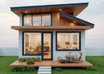 casa estreita de 1,80 m