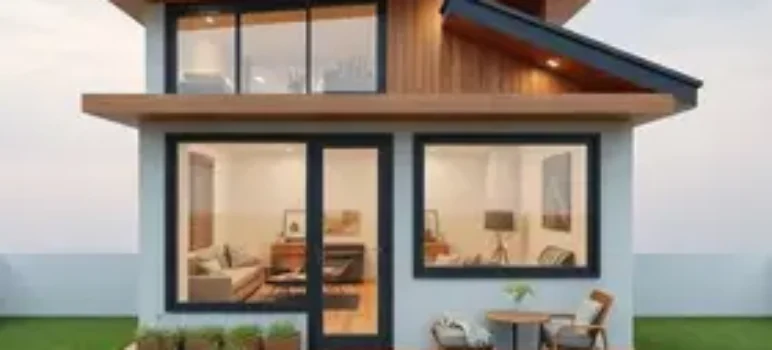 casa estreita de 1,80 m