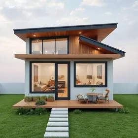 casa estreita de 1,80 m