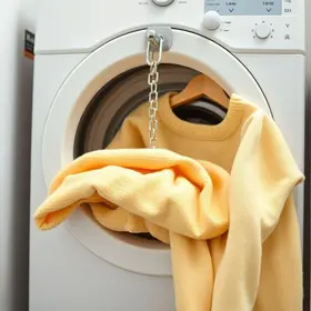 primeira lavagem da roupa nova