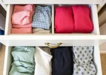organizar gavetas de roupas íntimas
