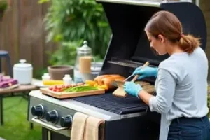 organização de churrasco