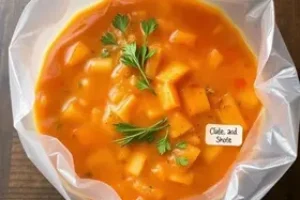 congelar sopas e caldos