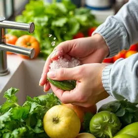 alimentos que não devem ser lavados