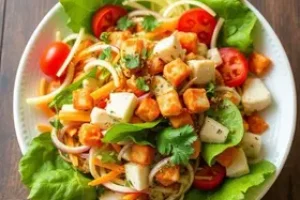 como deixar a salada mais crocante