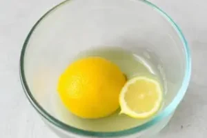 bicarbonato com limão
