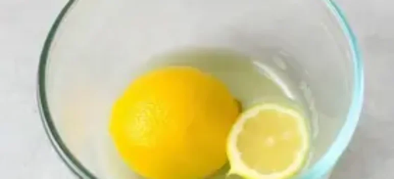 bicarbonato com limão