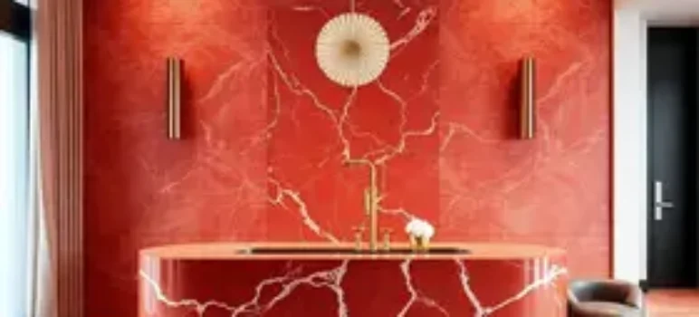 mármore vermelho