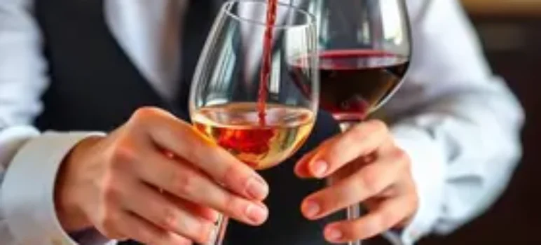 servir vinho
