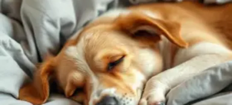 dormir com o cachorro na cama