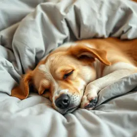 dormir com o cachorro na cama