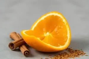 ferver casca de laranja com canela