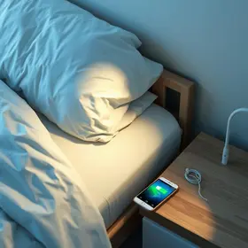 onde não deixar o celular carregando