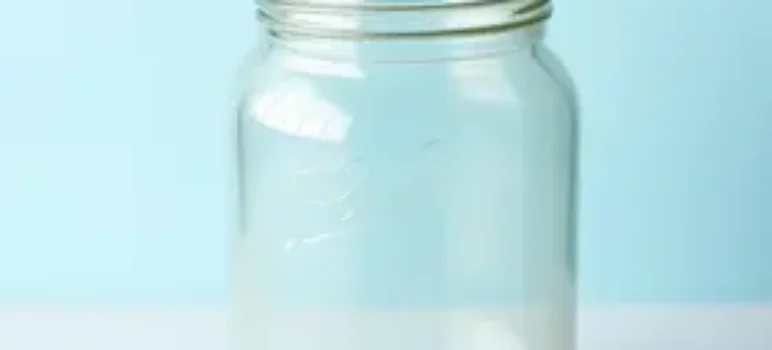limpar potes de plástico manchados