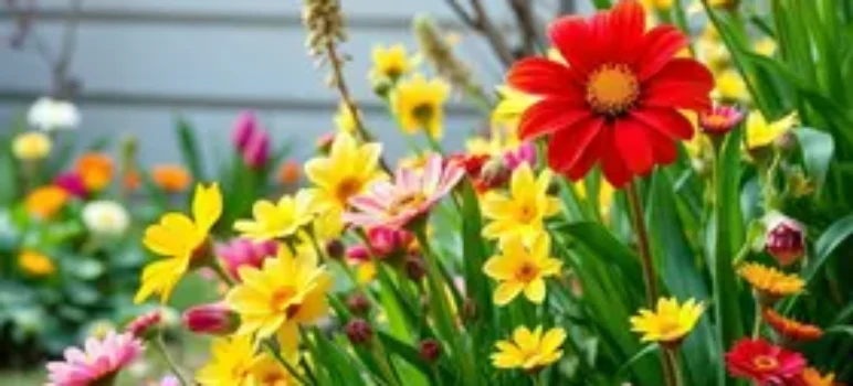 flores que florescem na primavera