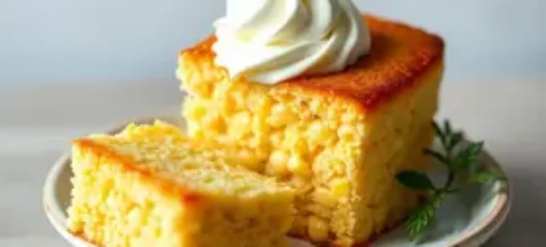 bolo de milho cremoso
