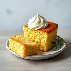 bolo de milho cremoso