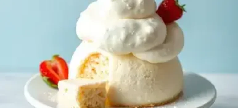 bolo nuvem sem forno