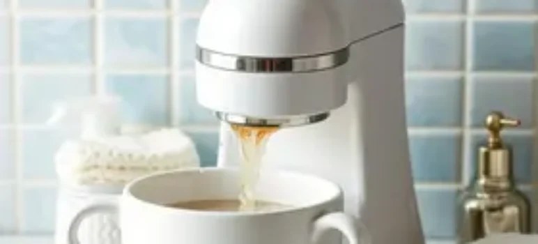 café limpa o banheiro
