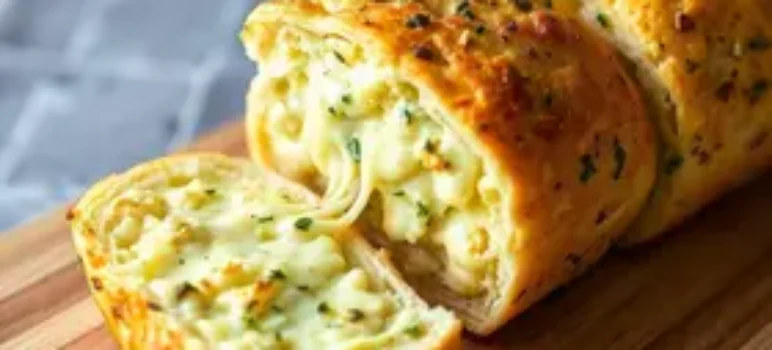 pão de alho com queijo