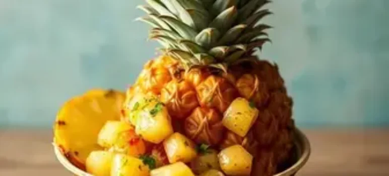 abacaxi em receitas salgadas