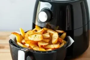pré-cozinhar batata air fryer