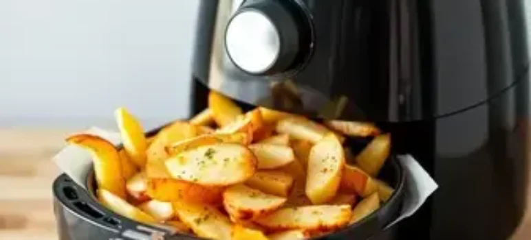 pré-cozinhar batata air fryer