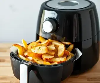 pré-cozinhar batata air fryer