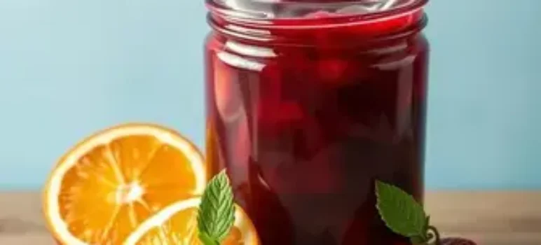 geleia de fruta no ponto