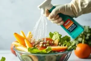 lavar alimentos