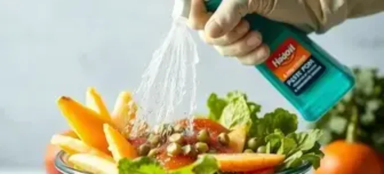 lavar alimentos